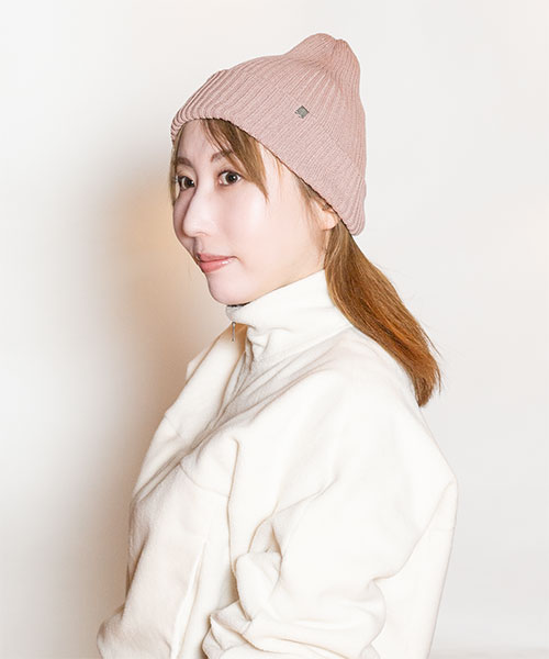 モデル頭囲：56cm 着用サイズ：ONESIZE