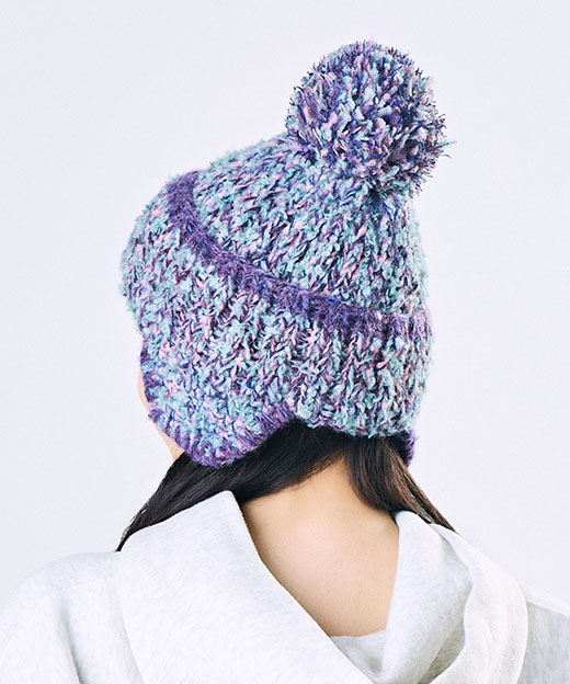 PURPLE モデル頭囲：56cm