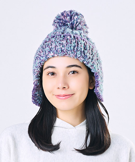 PURPLE モデル頭囲：56cm