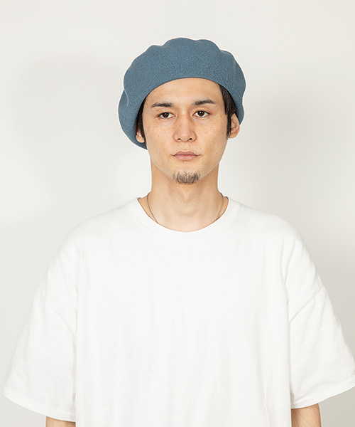 モデル頭囲：58cm 着用サイズ：ONESIZE
