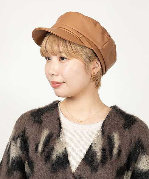 モデル頭囲：55cm 着用サイズ：ONESIZE