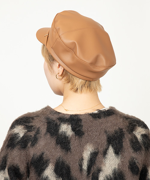 モデル頭囲：55cm 着用サイズ：ONESIZE