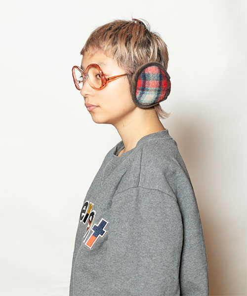 モデル頭囲：54cm 着用サイズ：ONESIZE