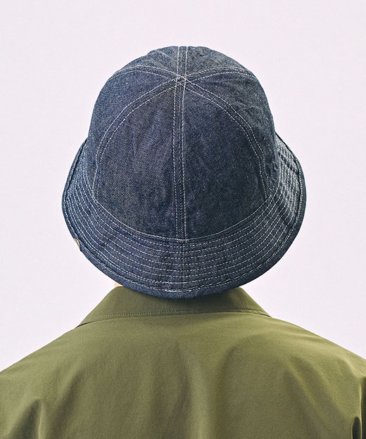 モデル頭囲：58cm 着用サイズ：ONESIZE