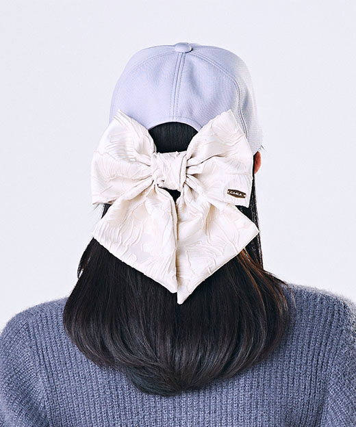 モデル頭囲：56cm 着用サイズ：ONESIZE