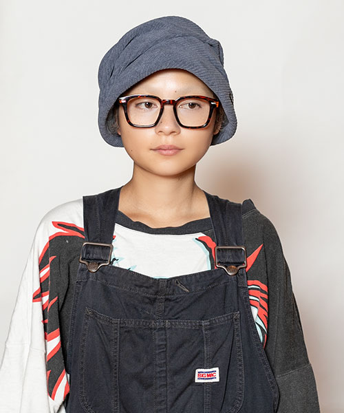 BLUE モデル頭囲：54cm