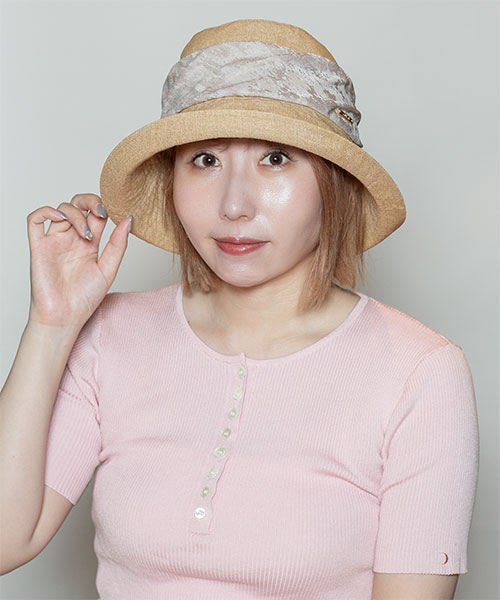 BEIGE モデル頭囲：56cm