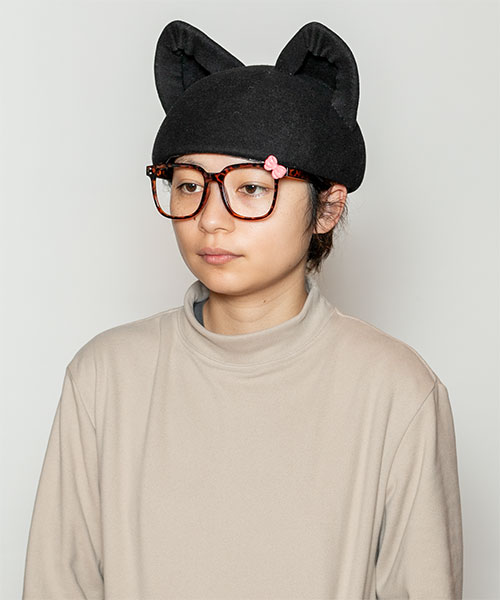 BLACK モデル頭囲：54cm