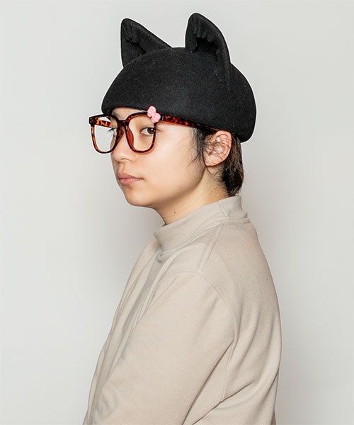BLACK モデル頭囲：54cm