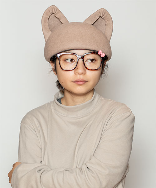 BEIGE モデル頭囲：54cm