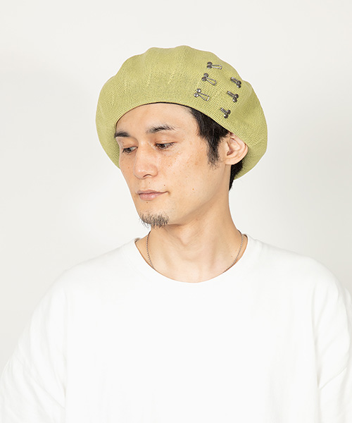 モデル頭囲：58cm 着用サイズ：ONESIZE
