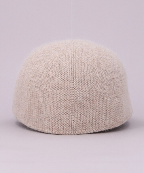 ANGORA BALL CAP4 BEIGE ONESIZE