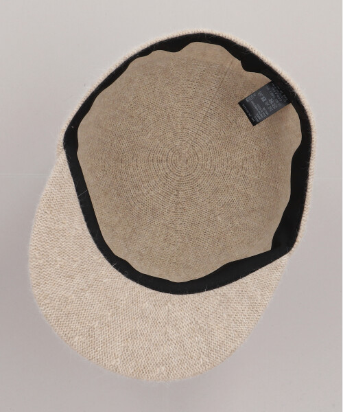 ANGORA BALL CAP4 BEIGE ONESIZE