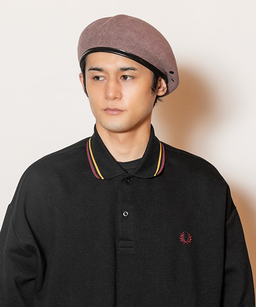 モデル頭囲：58cm 着用サイズ：ONESIZE