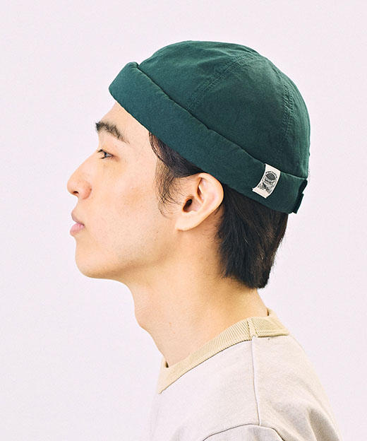 モデル頭囲：58cm 着用サイズ：ONESIZE