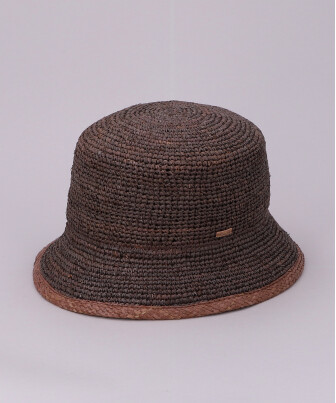 RAFFIA SINGLE CROCHET HAT