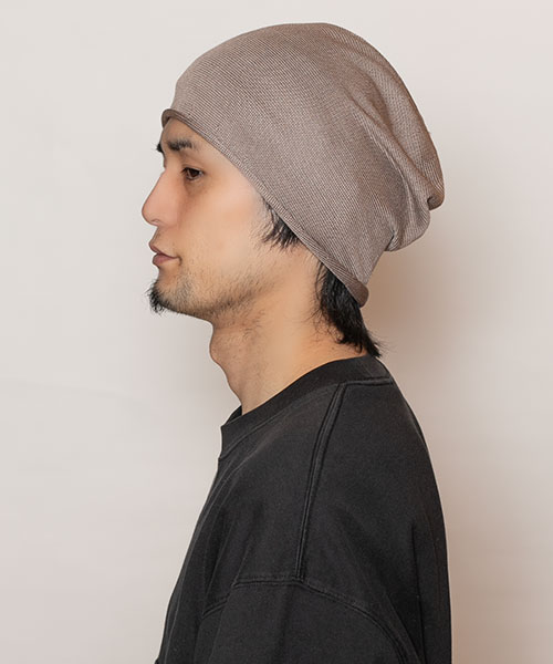 モデル頭囲：58cm 着用サイズ：ONESIZE