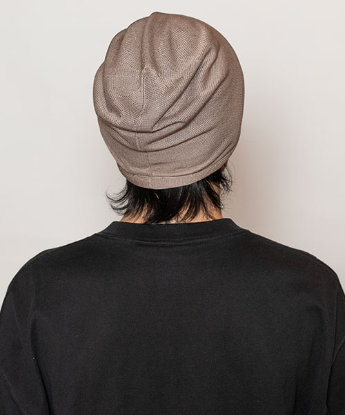 モデル頭囲：58cm 着用サイズ：ONESIZE
