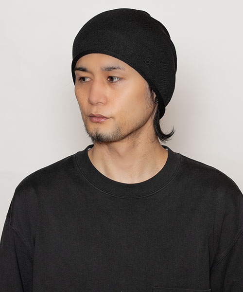 モデル頭囲：58cm 着用サイズ：ONESIZE