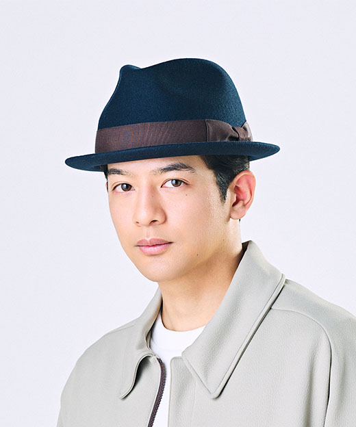 NAVY　モデル頭囲：56cm　着用サイズ：M