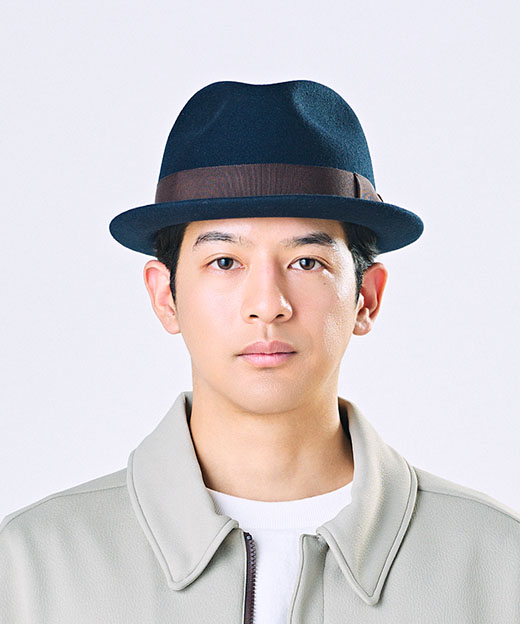 NAVY　モデル頭囲：56cm　着用サイズ：M