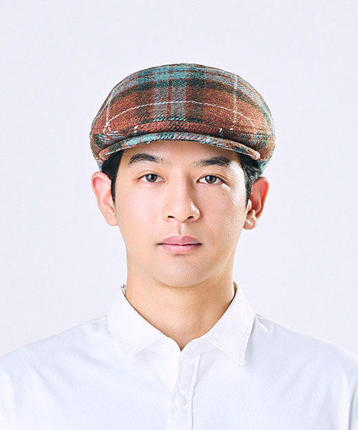 BROWN　モデル頭囲：56cm
