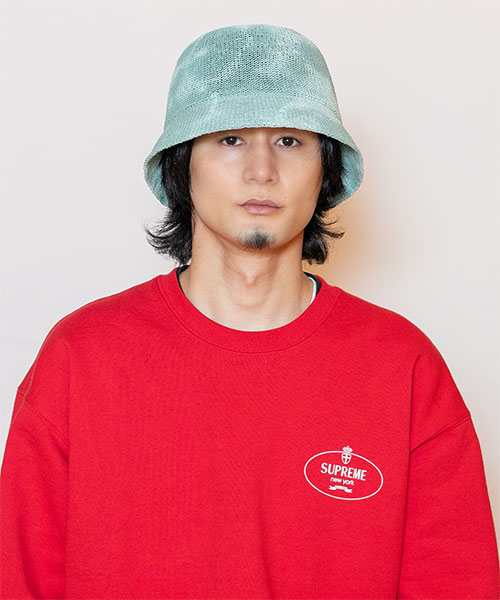 Model's head circumference: 58cm, wearing size: ONESIZE
