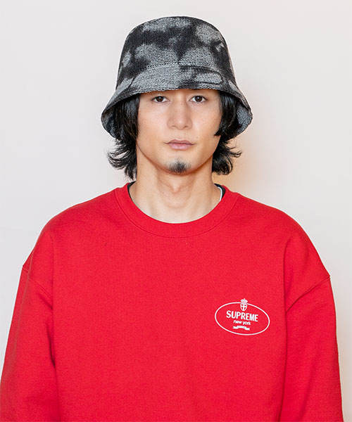 Model's head circumference: 58cm, wearing size: ONESIZE