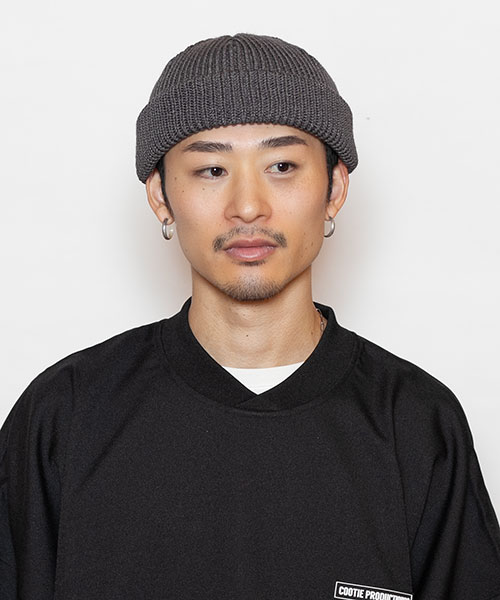モデル頭囲：58.5cm 着用サイズ：ONESIZE
