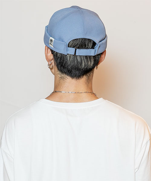 モデル頭囲：58.5cm 着用サイズ：ONESIZE