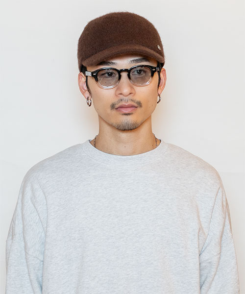 BROWN モデル頭囲：58.5cm
