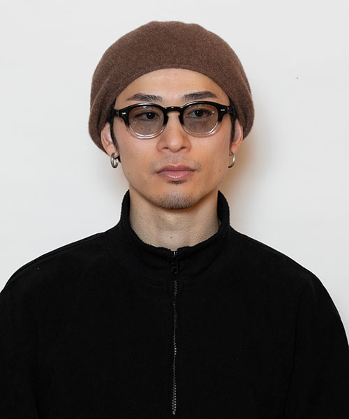 BROWN モデル頭囲：58.5cm