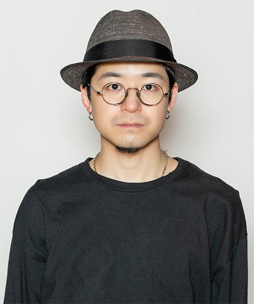 GRAY モデル頭囲：58cm 着用サイズ：58