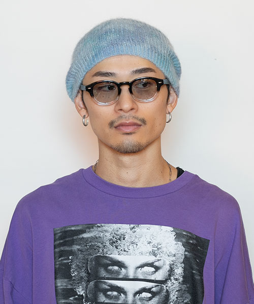 Model's head circumference: 58.5cm, wearing size ONESIZE