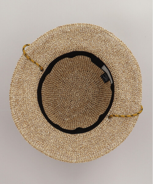 HAND KNITTED PAPER CODE HAT BLACK ONESIZE