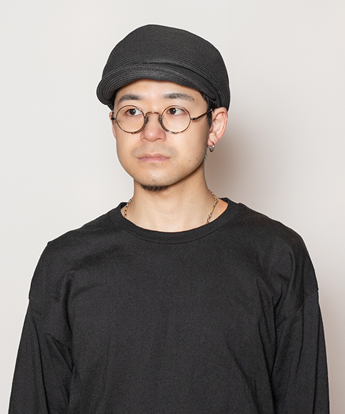 BLACK モデル頭囲：58cm