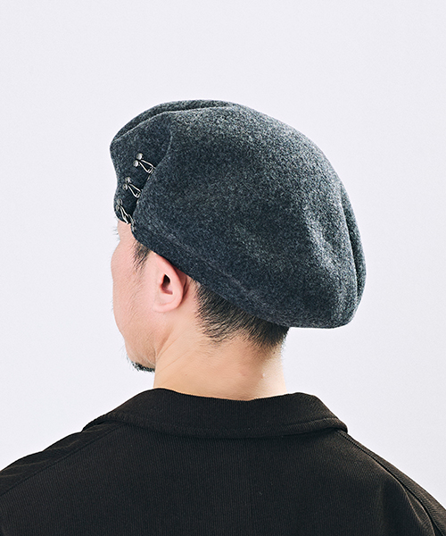 CHARCOAL GRAY モデル頭囲：56.5cm