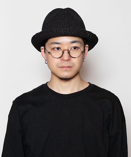 BLACK モデル頭囲：58cm
