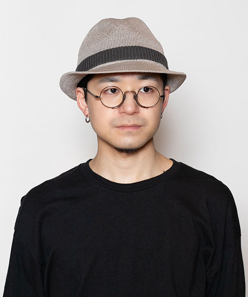 BEIGE モデル頭囲：58cm