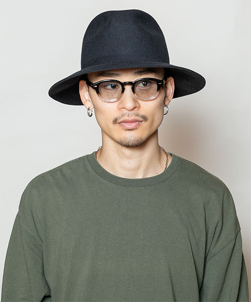 NAVY モデル頭囲：58.5cm 着用サイズ：59