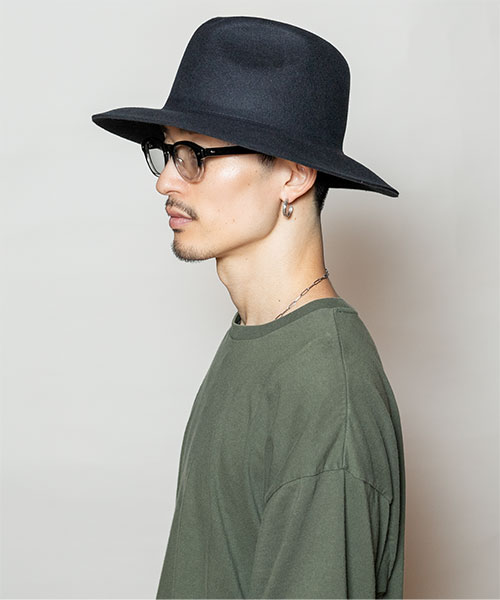 NAVY モデル頭囲：58.5cm 着用サイズ：59