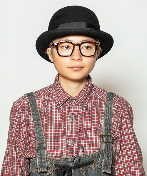 BLACK モデル頭囲：54cm 着用サイズ：S
