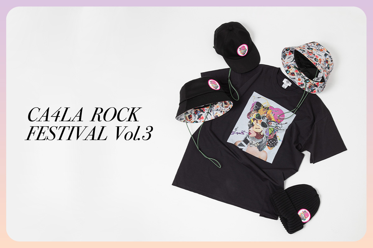 CA4LA ROCK FESTIVAL Vol.3 グッズ先行予約販売開始