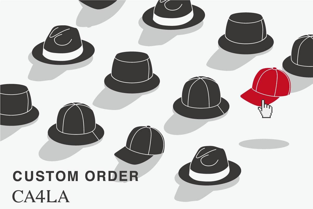 A "Custom Order Event" will be held at Keio Shinjuku Store, where you can experience making your own hat!