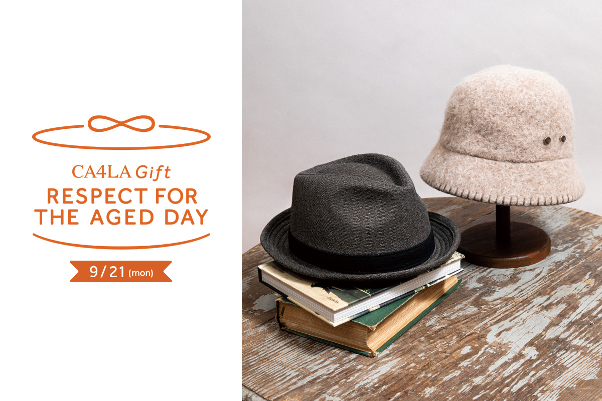 Hats to choose as gifts for Respect for the Aged Day